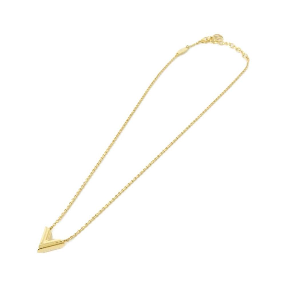 LOUIS VUITTON Gold Necklace - Picture 2 of 4